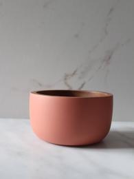 Aca Wooden Bowl Sienna